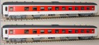49016 LS Models Set of 2 Passenger cars 2nd class "City Night Line" type Bpm 875.0